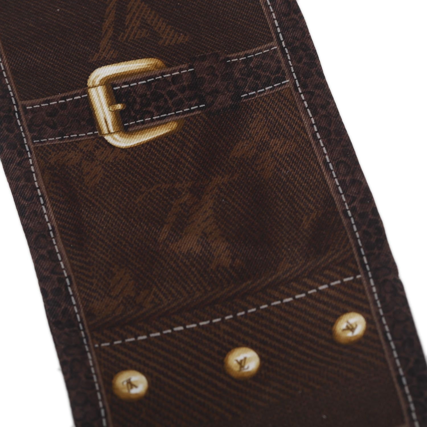Louis Vuitton Cotton Monogram New Denim Bandeau Ebene 4 of 7