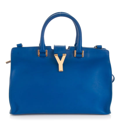 Saint Laurent Calfskin Small Classic Y Cabas Royal Blue 1 of 7