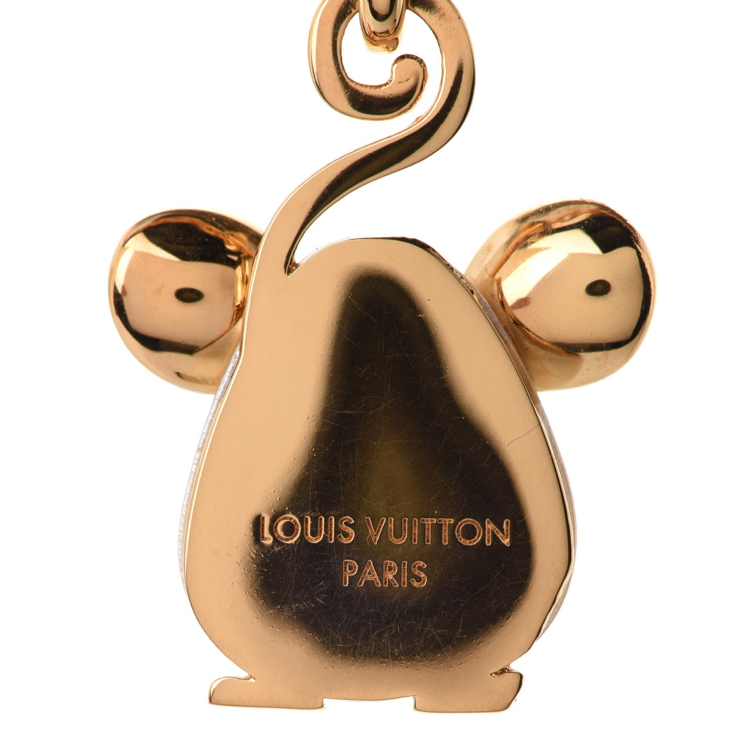 Louis Vuitton Vuittonite Rat Necklace Gold 7 of 9