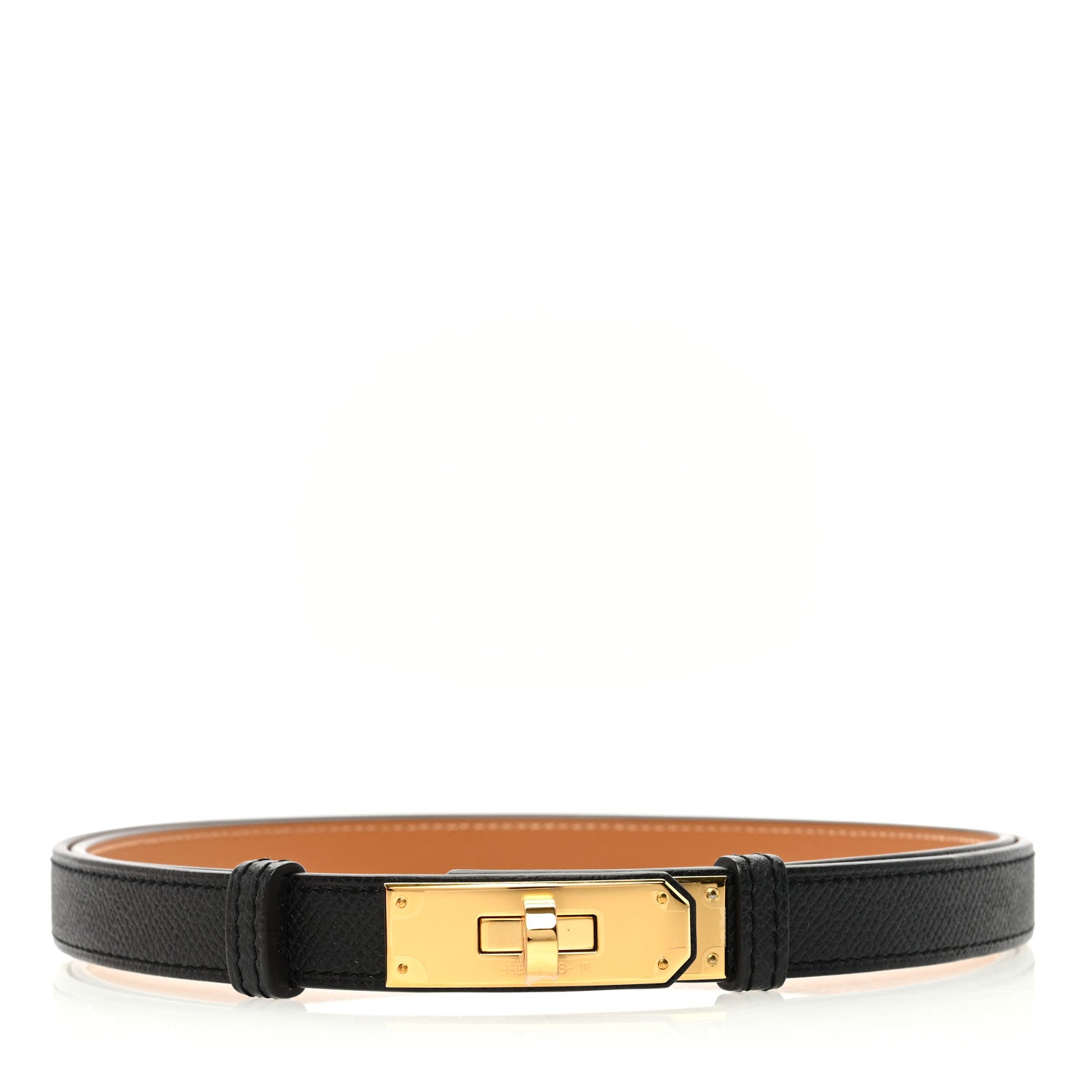 Hermes Epsom Kelly Belt Black 1 of 4