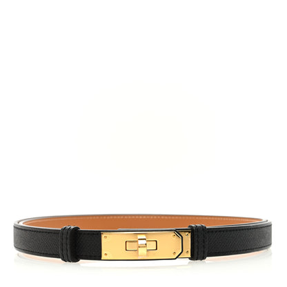 Hermes Epsom Kelly Belt Black 1 of 4