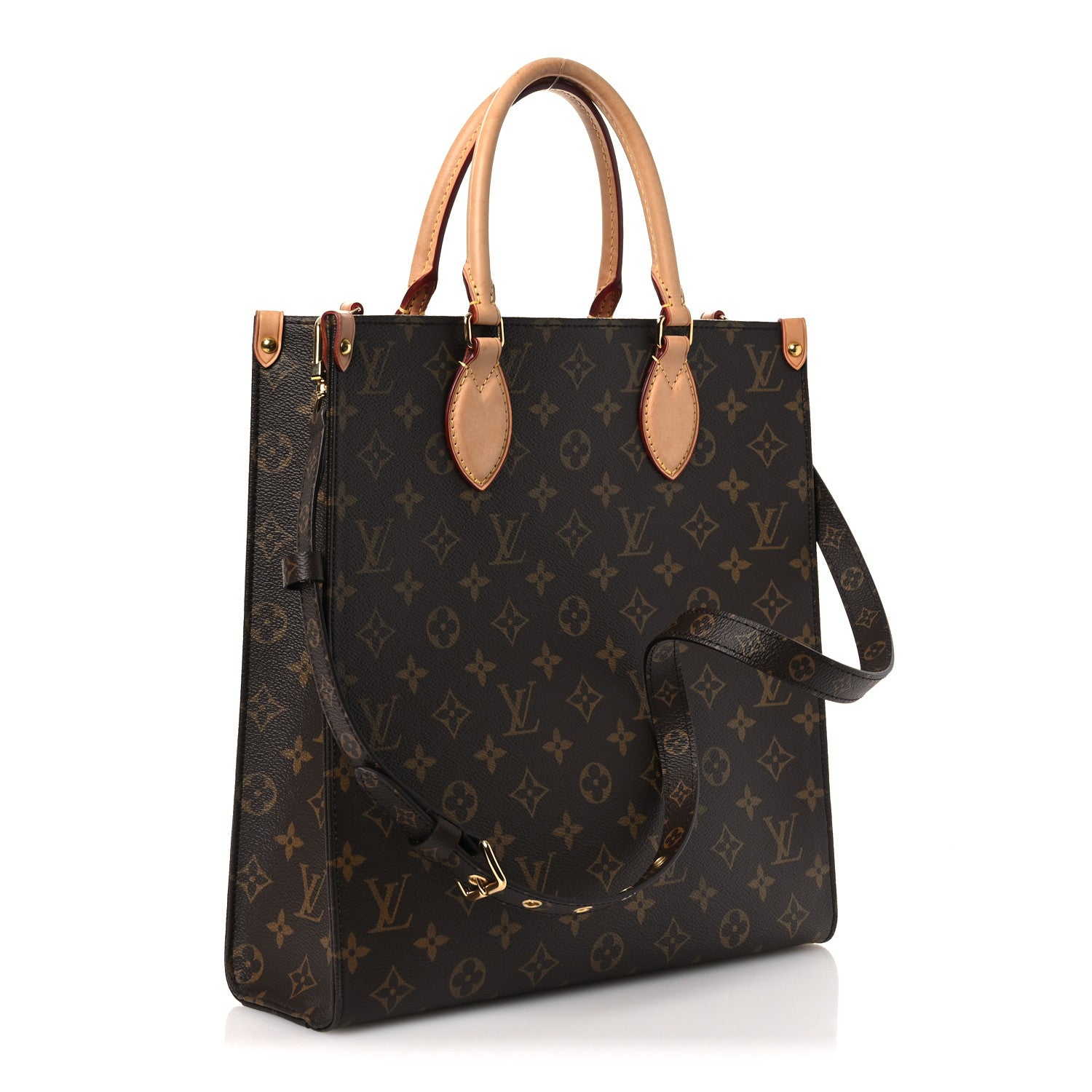 Louis Vuitton Monogram Sac Plat PM 3 of 12
