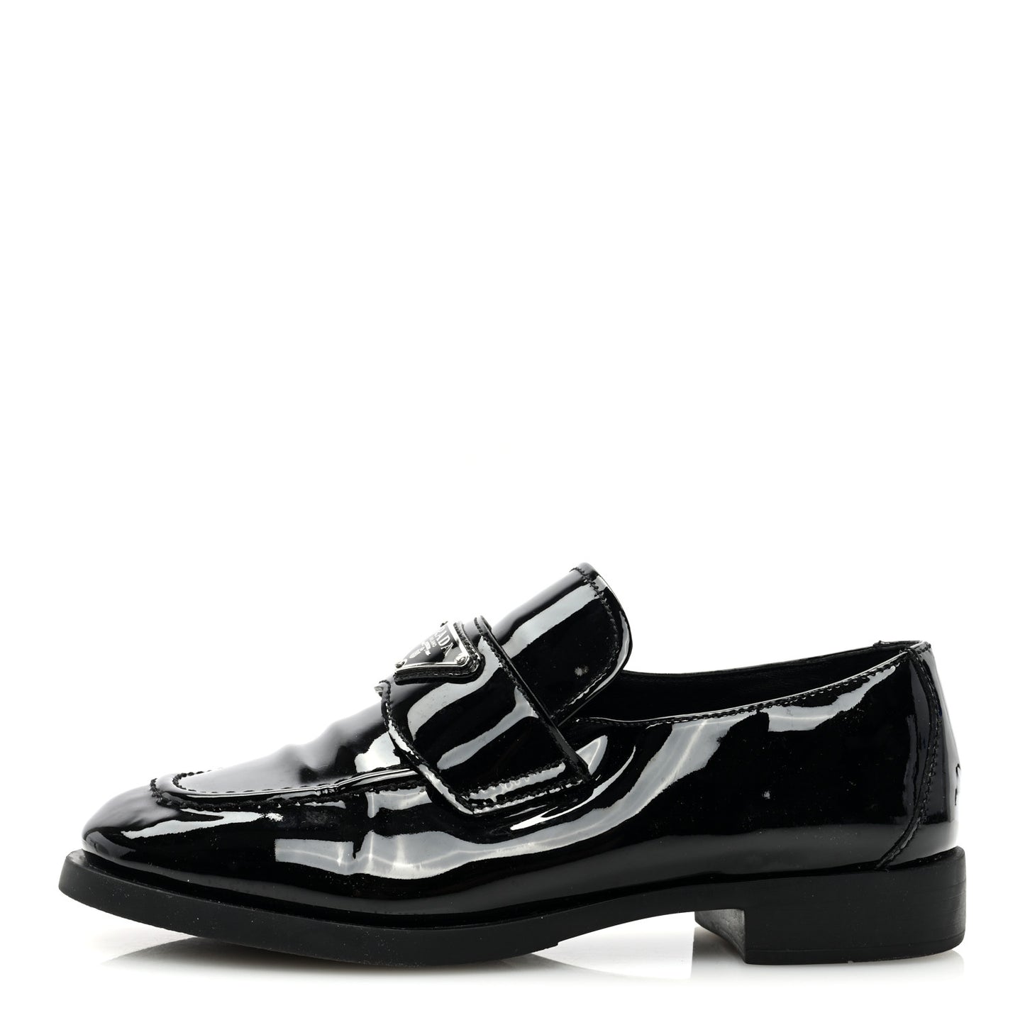 Vernice Triangle Womens Loafers 37 Black