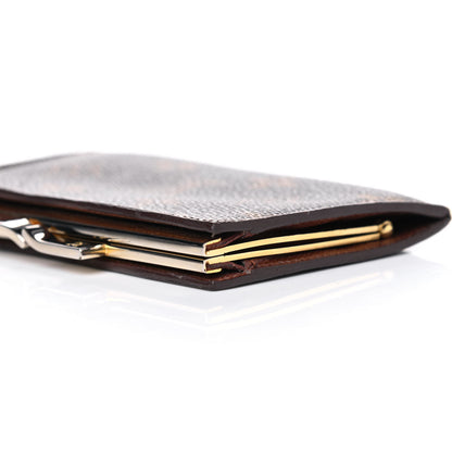 Louis Vuitton Monogram French Kiss Lock Coin Purse 9 of 10
