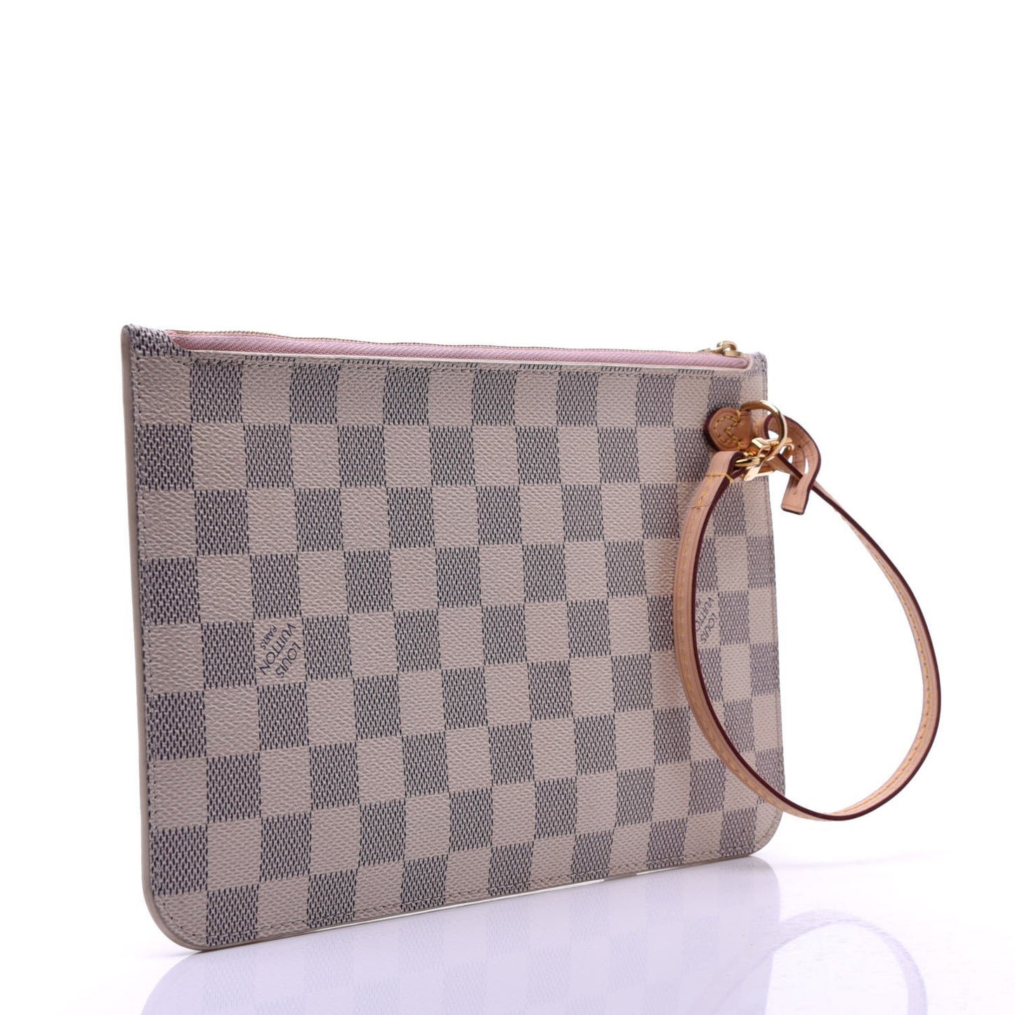 Damier Azur Neverfull MM GM Pochette Rose Ballerine