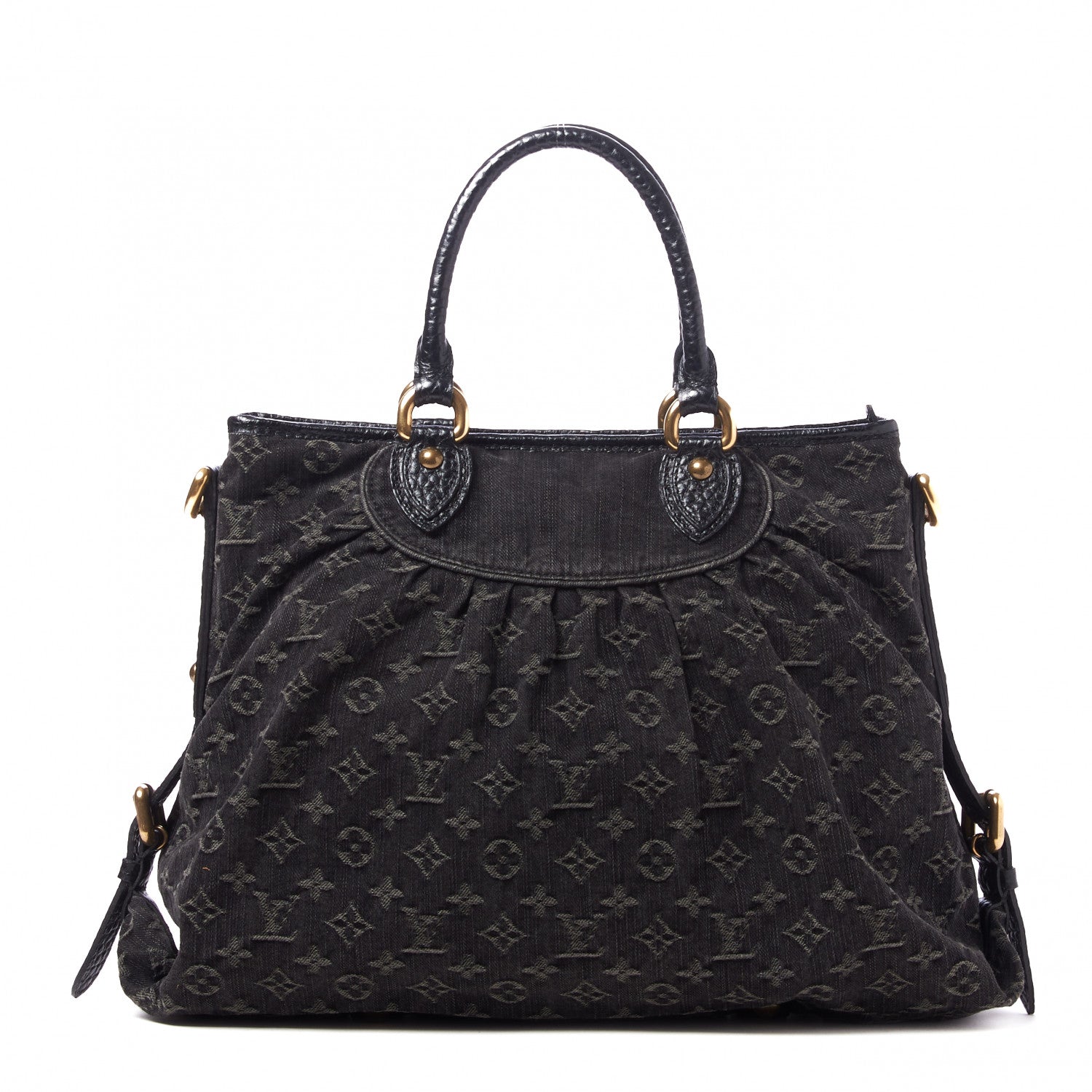 Louis Vuitton Denim Neo Cabby GM Black 1 of 7