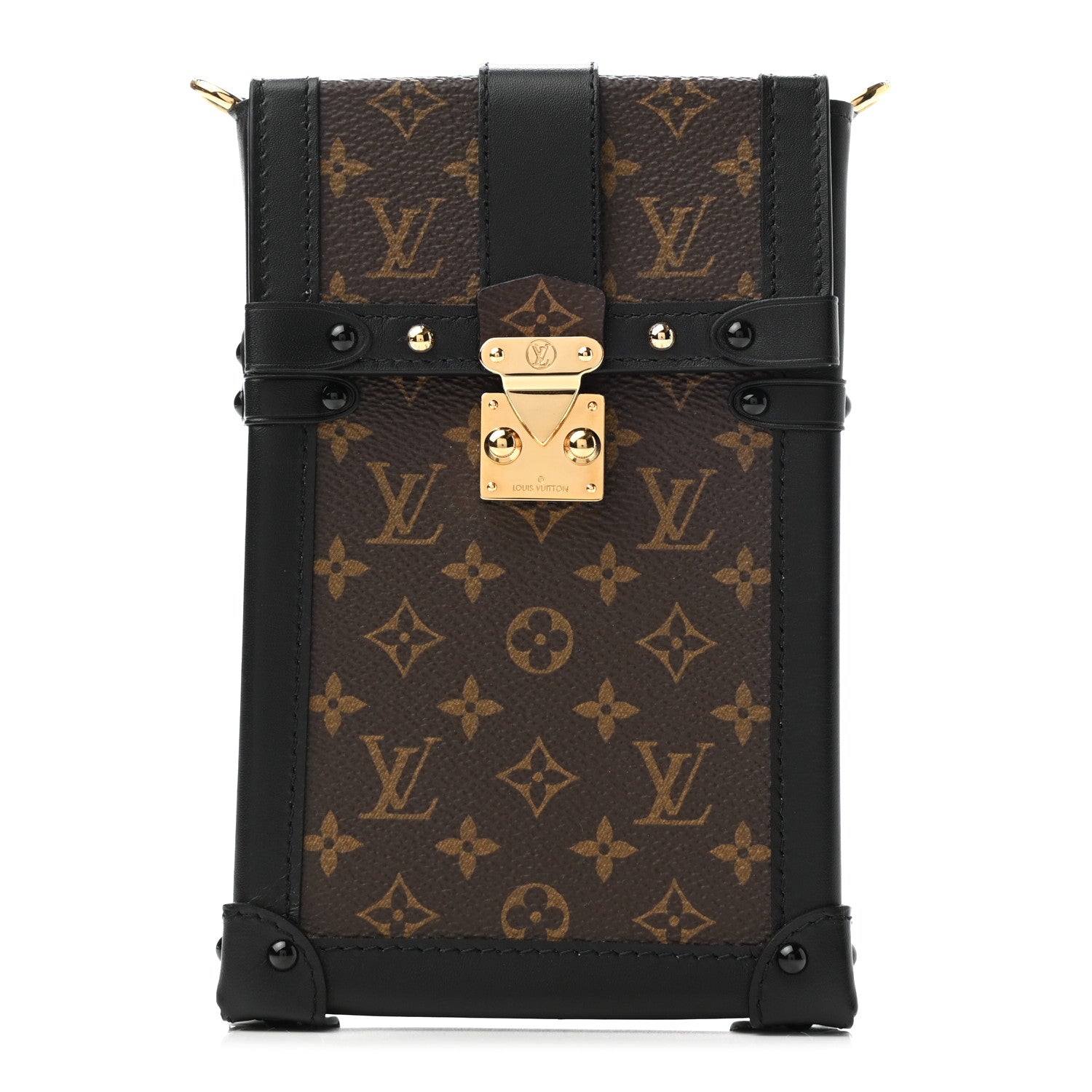 Louis Vuitton Monogram Pochette Trunk Verticale Black 1 of 8