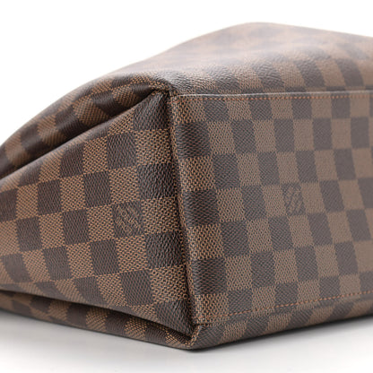 Louis Vuitton Damier Ebene Odeon Tote MM Black 8 of 10