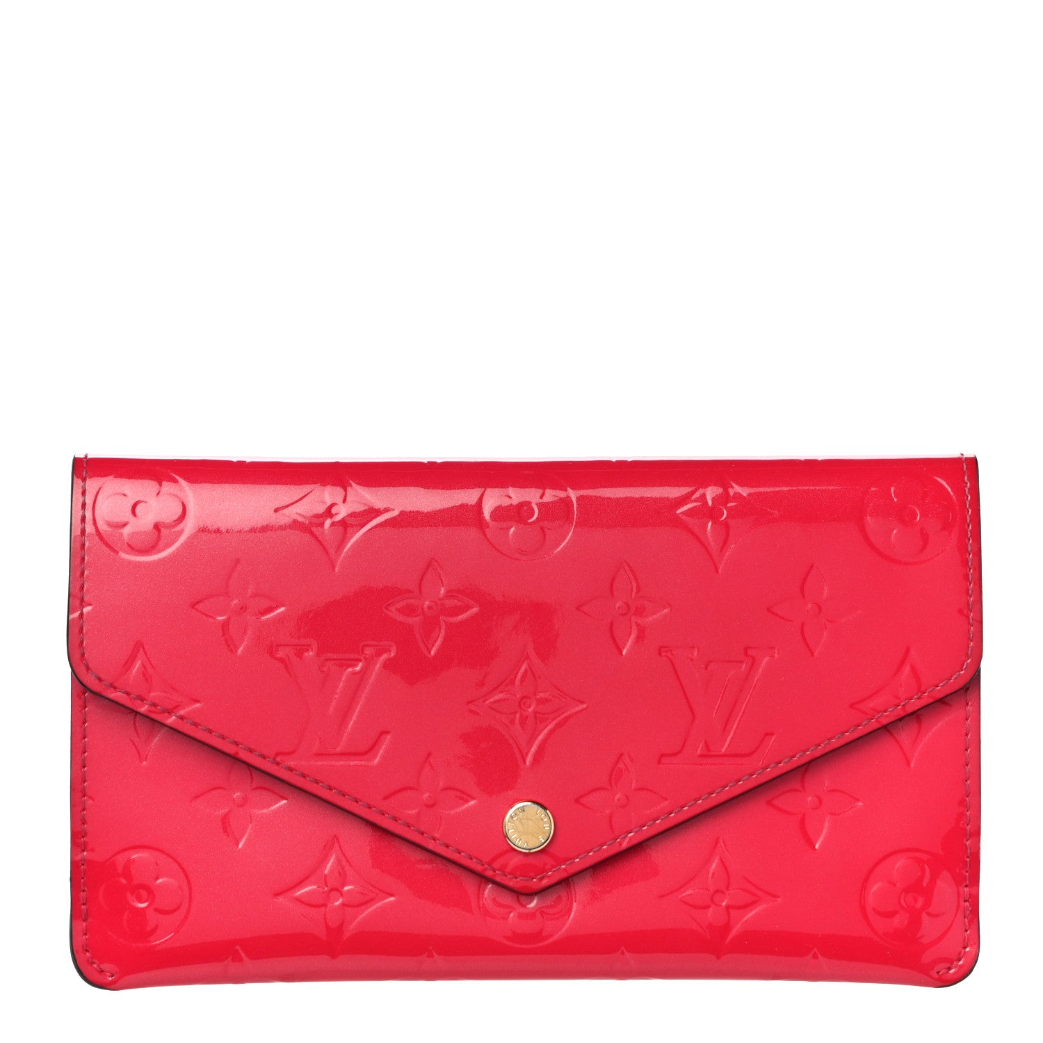 Louis Vuitton Vernis Jeanne Wallet Hot Pink 1 of 10