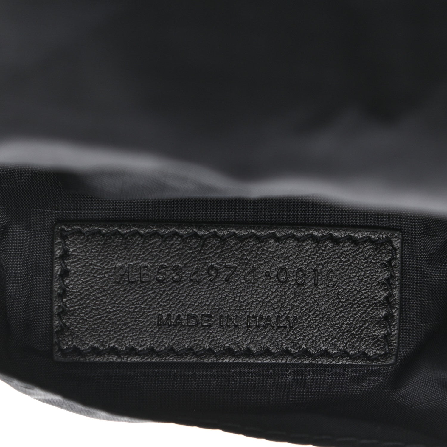 Saint Laurent Nylon City Fold Up Backpack Belt Bag Black 19 of 37