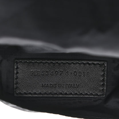 Saint Laurent Nylon City Fold Up Backpack Belt Bag Black 19 of 37