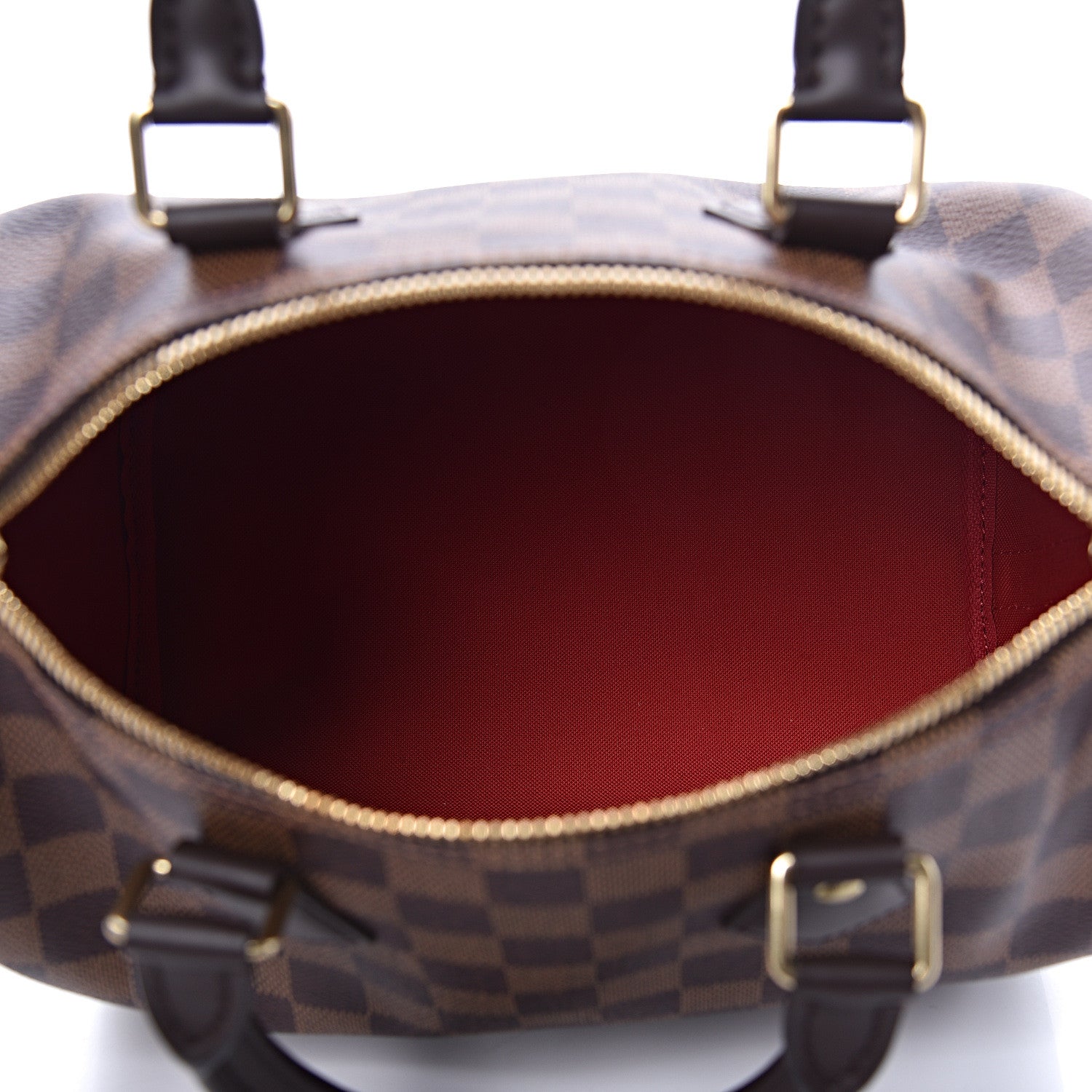 Louis Vuitton Damier Ebene Speedy Bandouliere 25 5 of 10