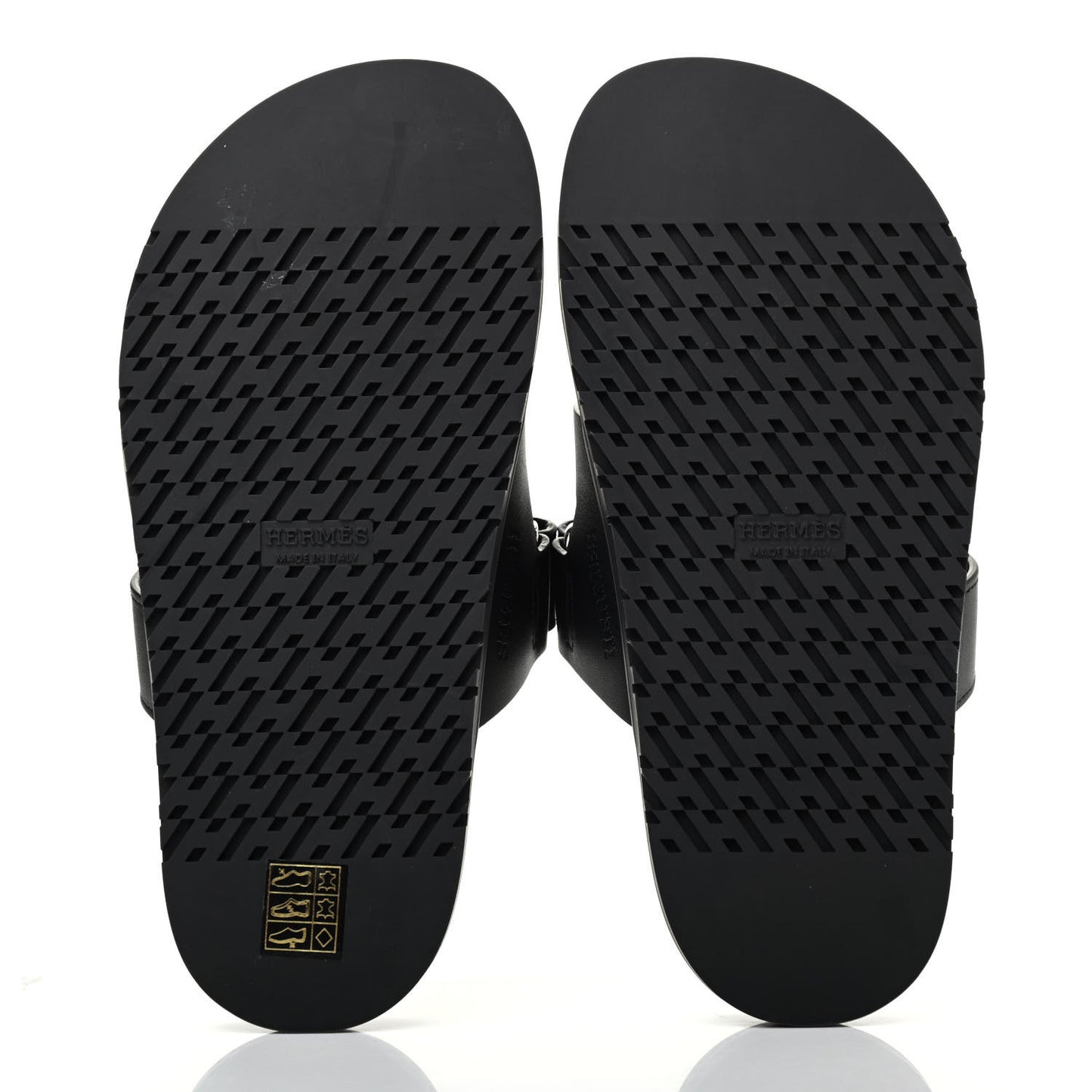 Calfskin Womens Chypre Sandals 36.5 Black