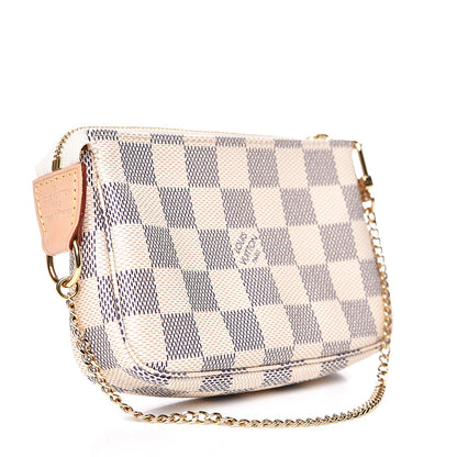 Louis Vuitton Damier Azur Mini Pochette Accessories 3 of 8