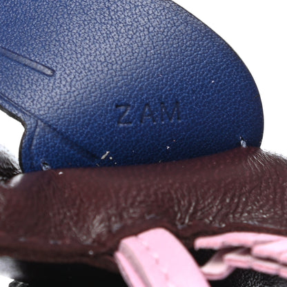 Hermes Milo Lambskin Grigri Rodeo Pegase Horse Bag Charm PM Rouge Sellier Mauve Sylvestre Bleu Saphir 3 of 4