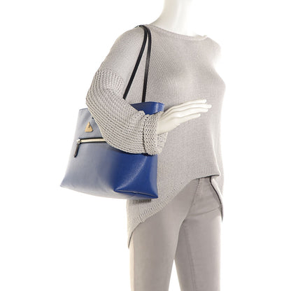 Fendi Vitello Elite Cuoio Monster Buggies Medium Roll Tote Blue Neon Black Multicolor Rosso Scuro 2 of 10