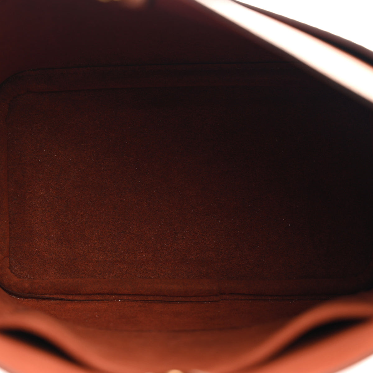 Louis Vuitton Calfskin Lock and Walk Bucket Cognac 5 of 10