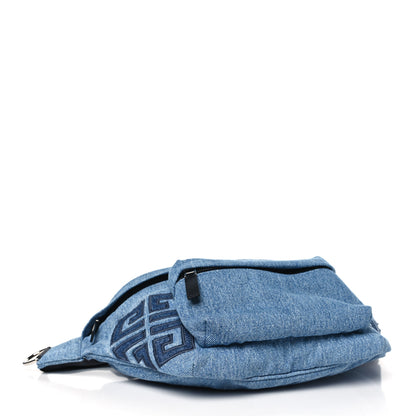 Givenchy Essential U Denim Belt Bag Light Blue 4 of 10