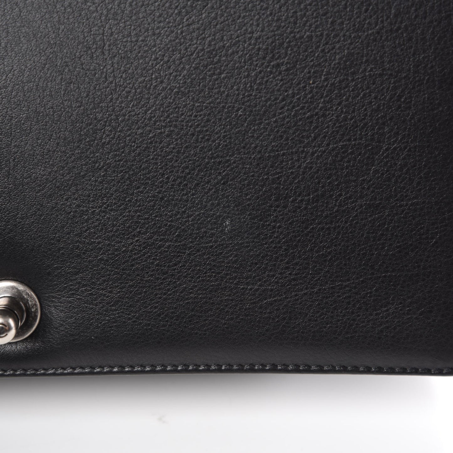 Calfskin Quilted New Medium Boy Flap Black