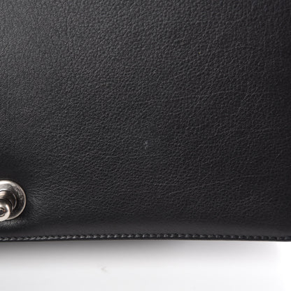 Chanel Calfskin Quilted New Medium Boy Flap Black 10 of 11