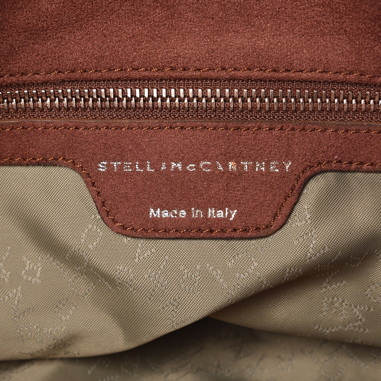 Metallic Tricot Small Falabella Tote