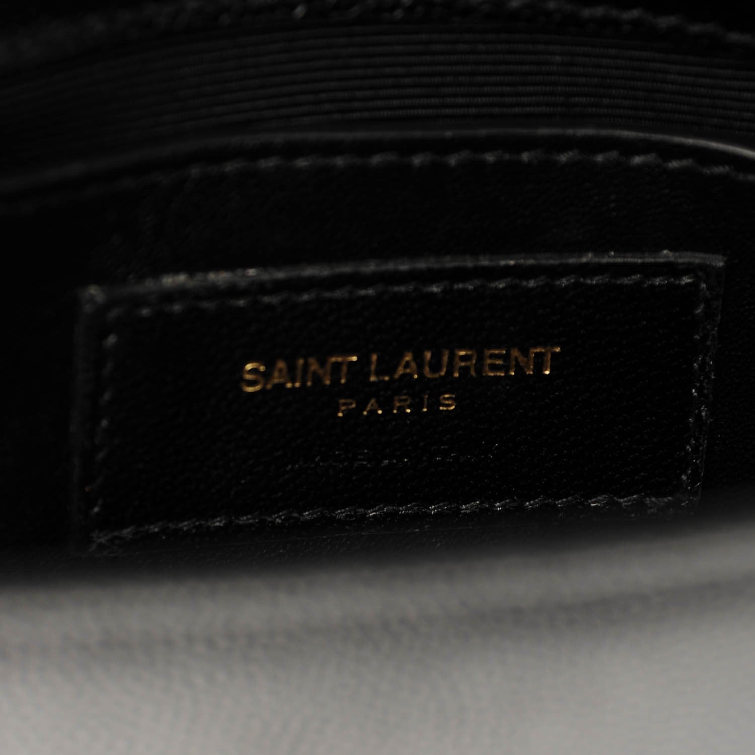 Saint Laurent Grain De Poudre Small Monogram Kate Satchel Black 7 of 7