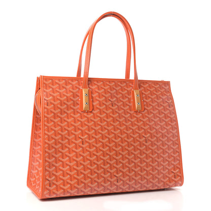 Goyard Goyardine Marquises Tote Orange 3 of 8