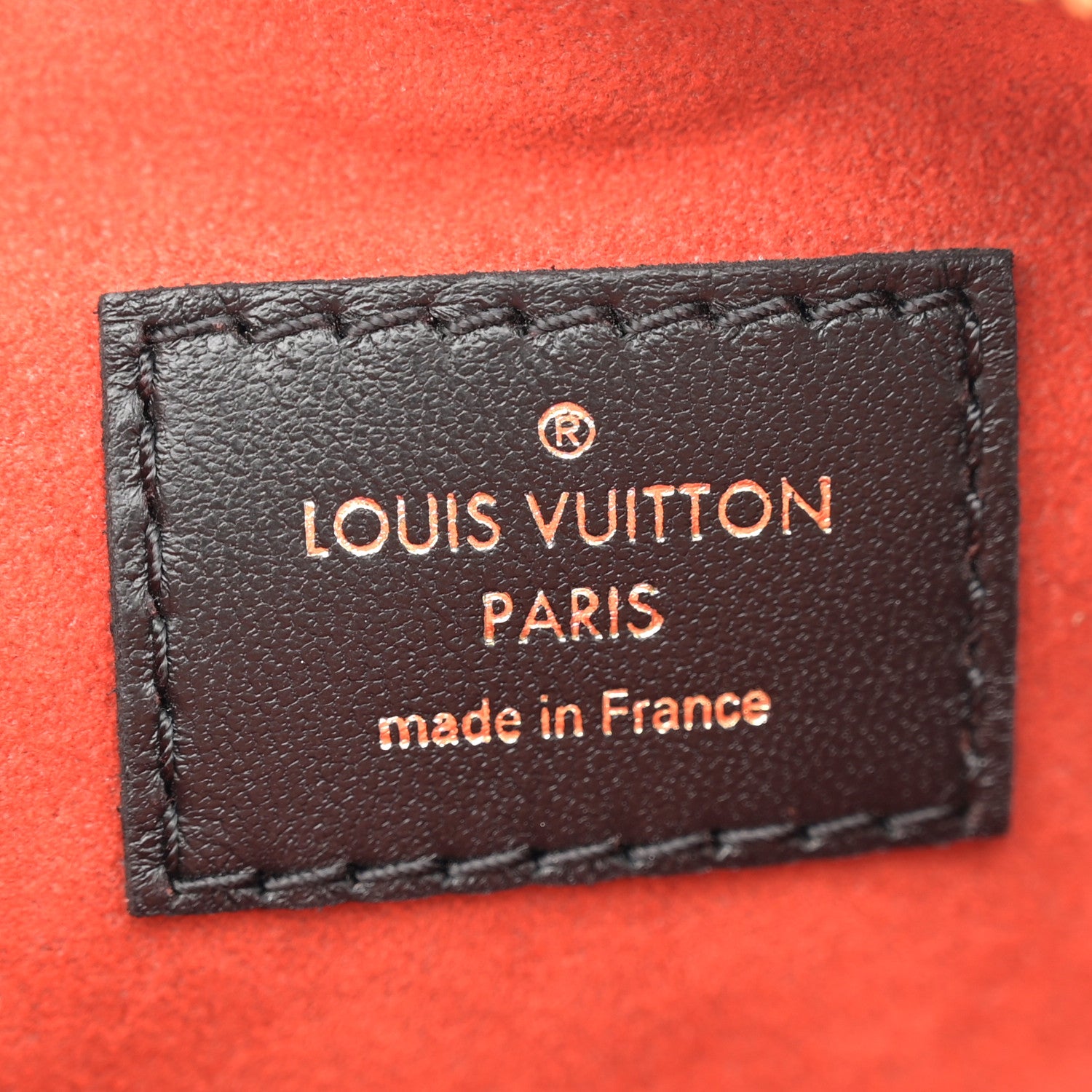 Louis Vuitton Lambskin Embossed Monogram Coussin BB Black 6 of 9