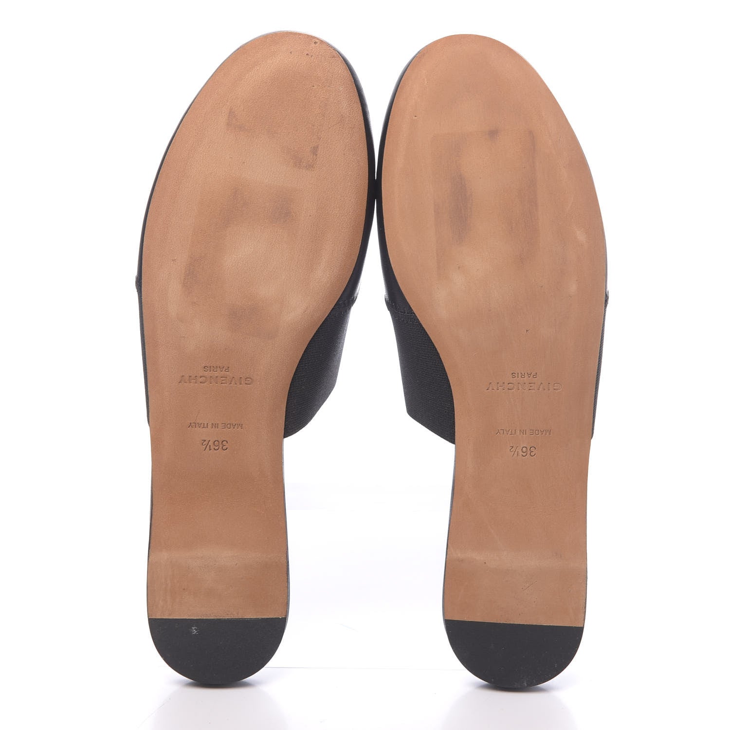 Givenchy Calfskin Bedford Logo Mule Slides 36.5 Black 5 of 9