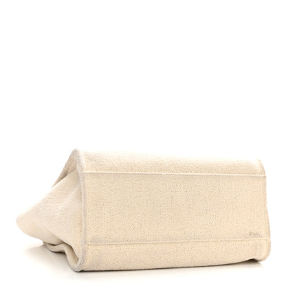 Chanel Lurex Boucle Medium Deauville Tote White 4 of 12