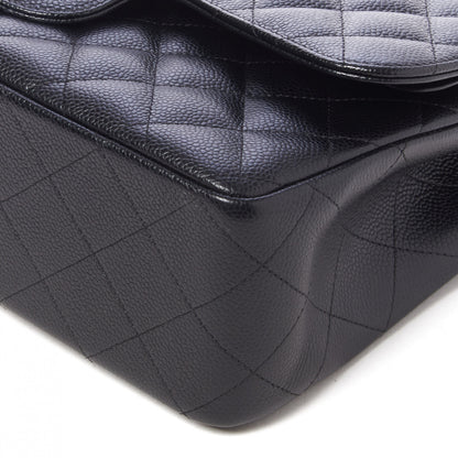 Chanel Caviar Quilted Jumbo Double Flap Black 5 of 10