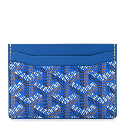 Goyard Goyardine Saint Sulpice Card Holder Sky Blue 1 of 7