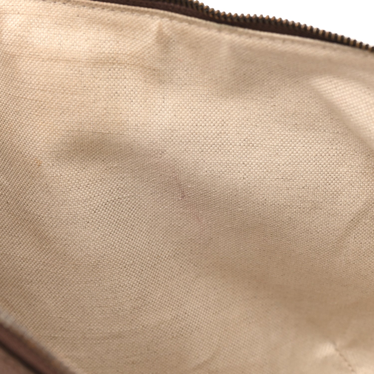 Gucci GG Supreme Monogram Textured Dollar Calfskin Web Small Ophidia Half Moon Hobo Beige Ebony New Acero 13 of 14