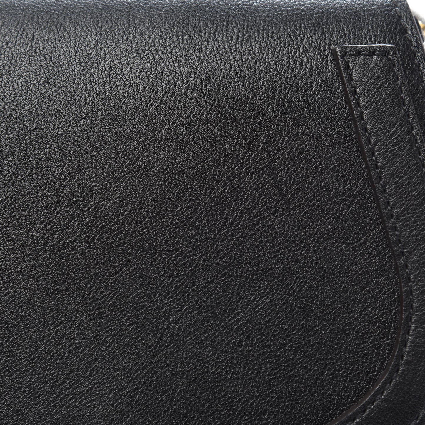 Calfskin Small Nile Bracelet Bag Black