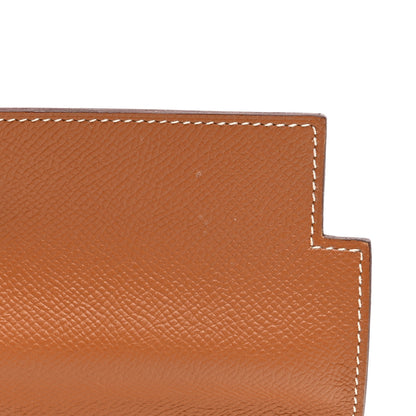 Hermes Epsom Kelly Longue Wallet Gold 8 of 10