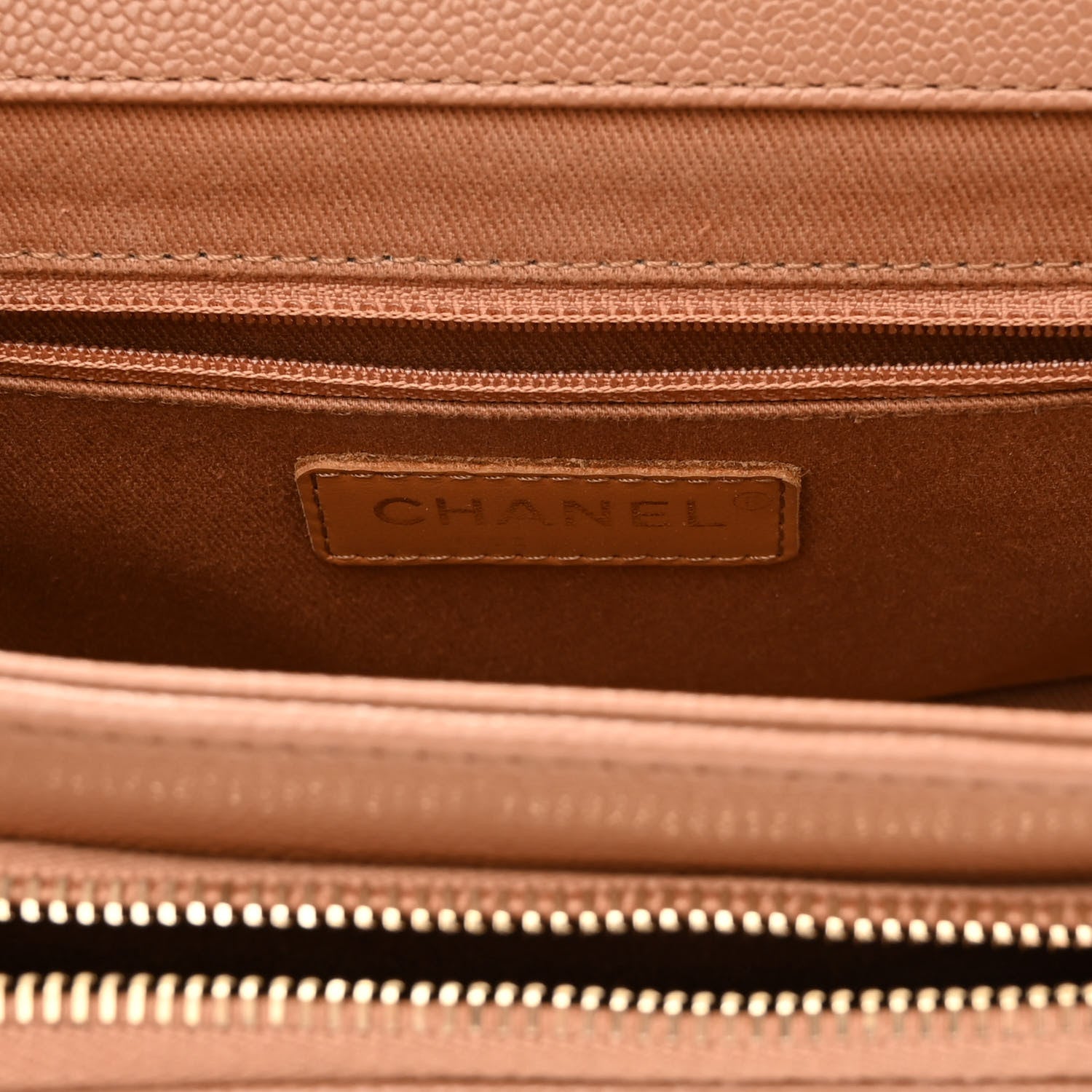Chanel Caviar Quilted Medium Business Affinity Flap Brown 7 of 12