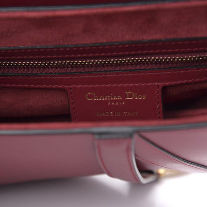 Christian Dior Calfskin Saddle Bag Scarlet 6 of 11