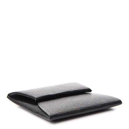 Hermes Chevre Mysore Bastia Coin Purse Black 4 of 7