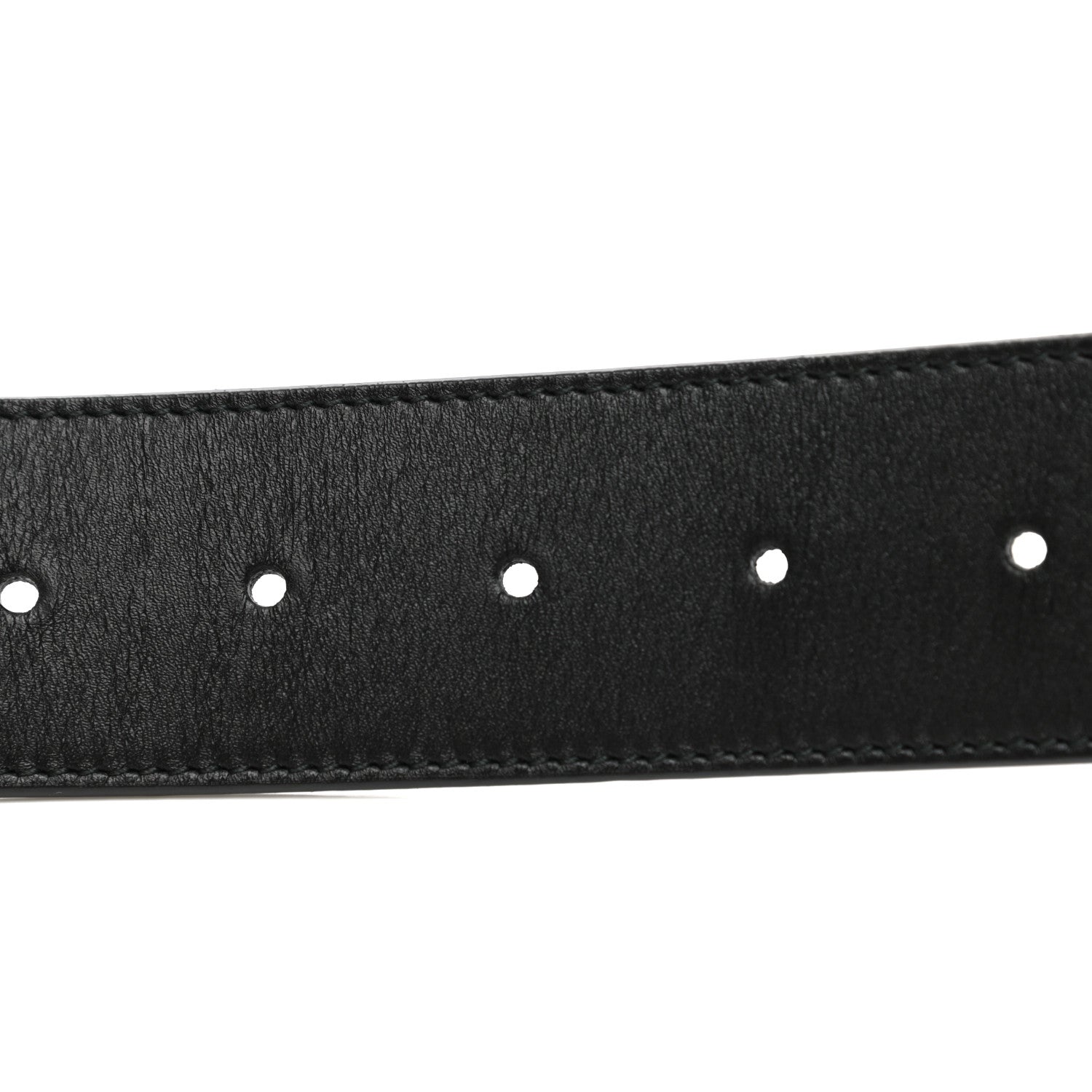 Gucci Calfskin Double G 40mm Belt 80 32 Black 4 of 6