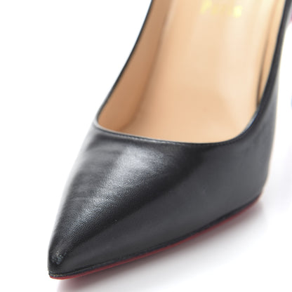 Christian Louboutin Kid Decollete 554 100 Pumps 40 Black 8 of 9