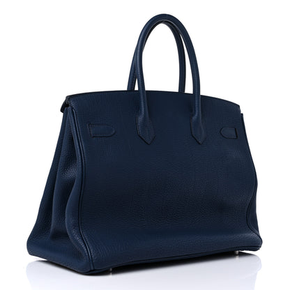 Hermes Fjord Birkin 35 Bleu Nuit 2 of 13