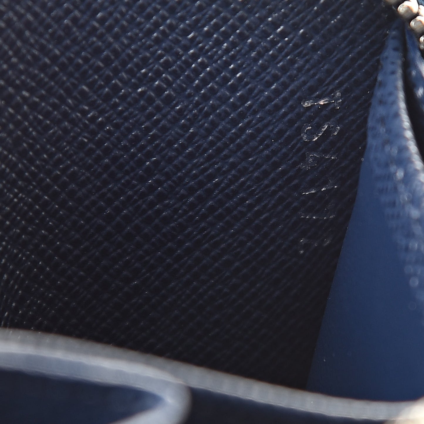 Epi Zippy Coin Purse Indigo