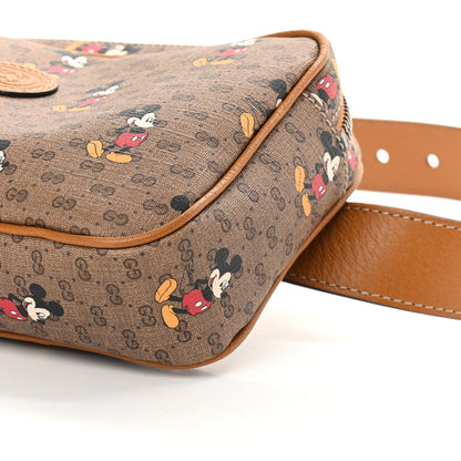 Gucci X DISNEY Mini Vintage GG Supreme Monogram Mickey Mouse Small Belt Bag Beige Vintage Sun Oil 9 of 10