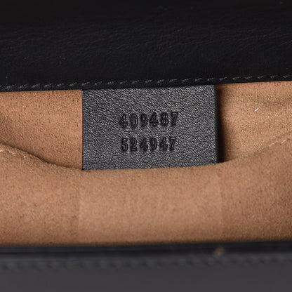 Gucci Calfskin Small Padlock Shoulder Bag Black 7 of 11