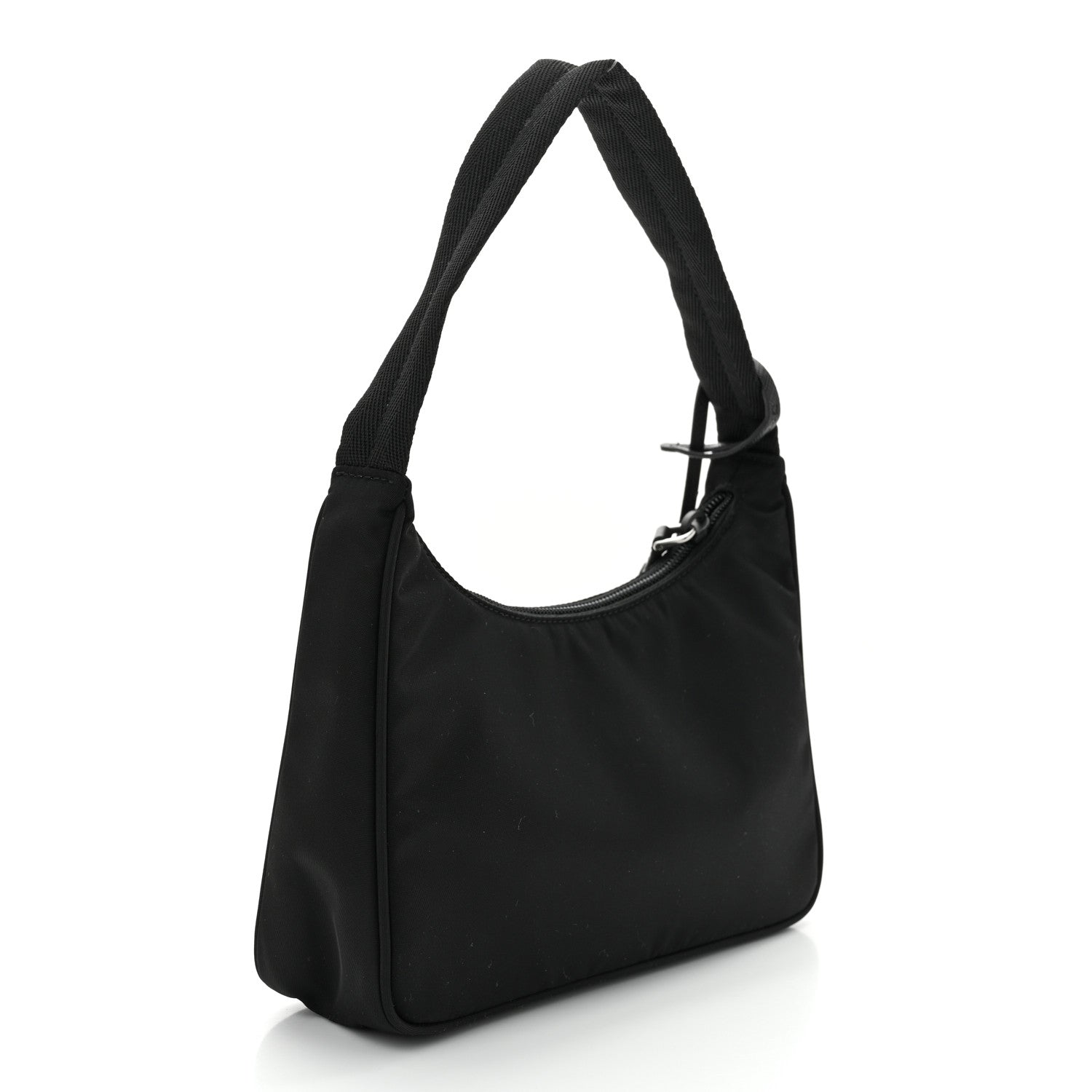 Prada Tessuto Nylon Mini Re-Edition 2000 Bag Black 3 of 11