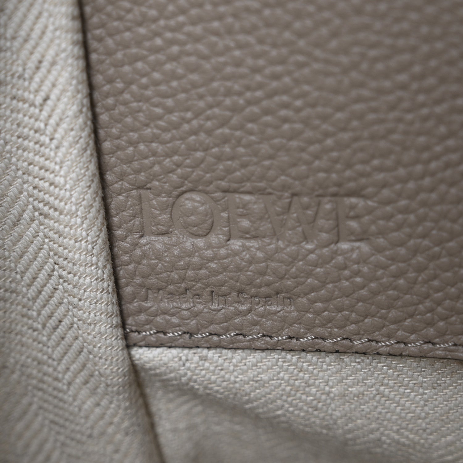 Loewe Calfskin Small Hammock Shoulder Bag Sand 6 of 11