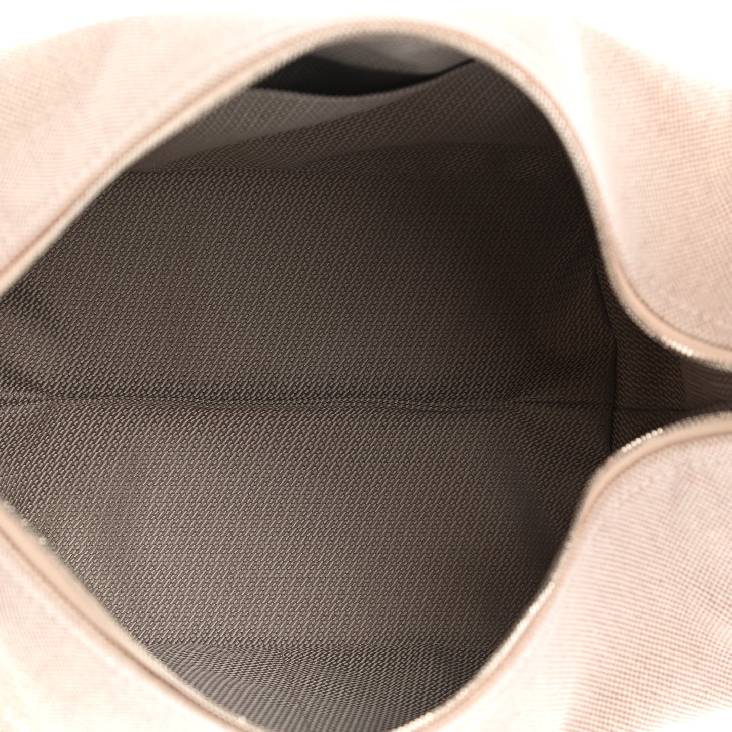 Canvas Large Bride-A-Brac Pouch Natural Orange