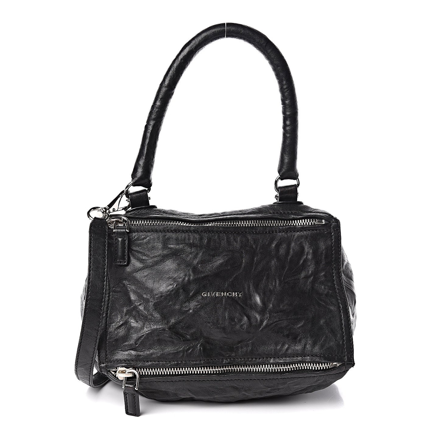 Tumbled Sheepskin Small Pandora Black