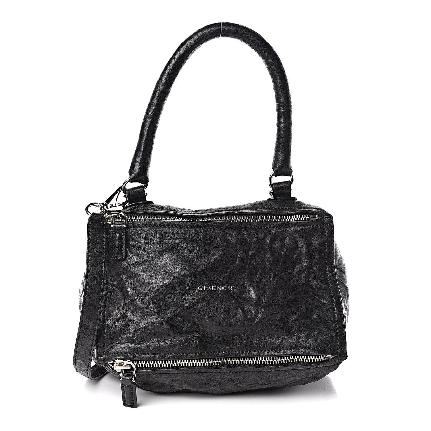 Givenchy Tumbled Sheepskin Small Pandora Black 1 of 10