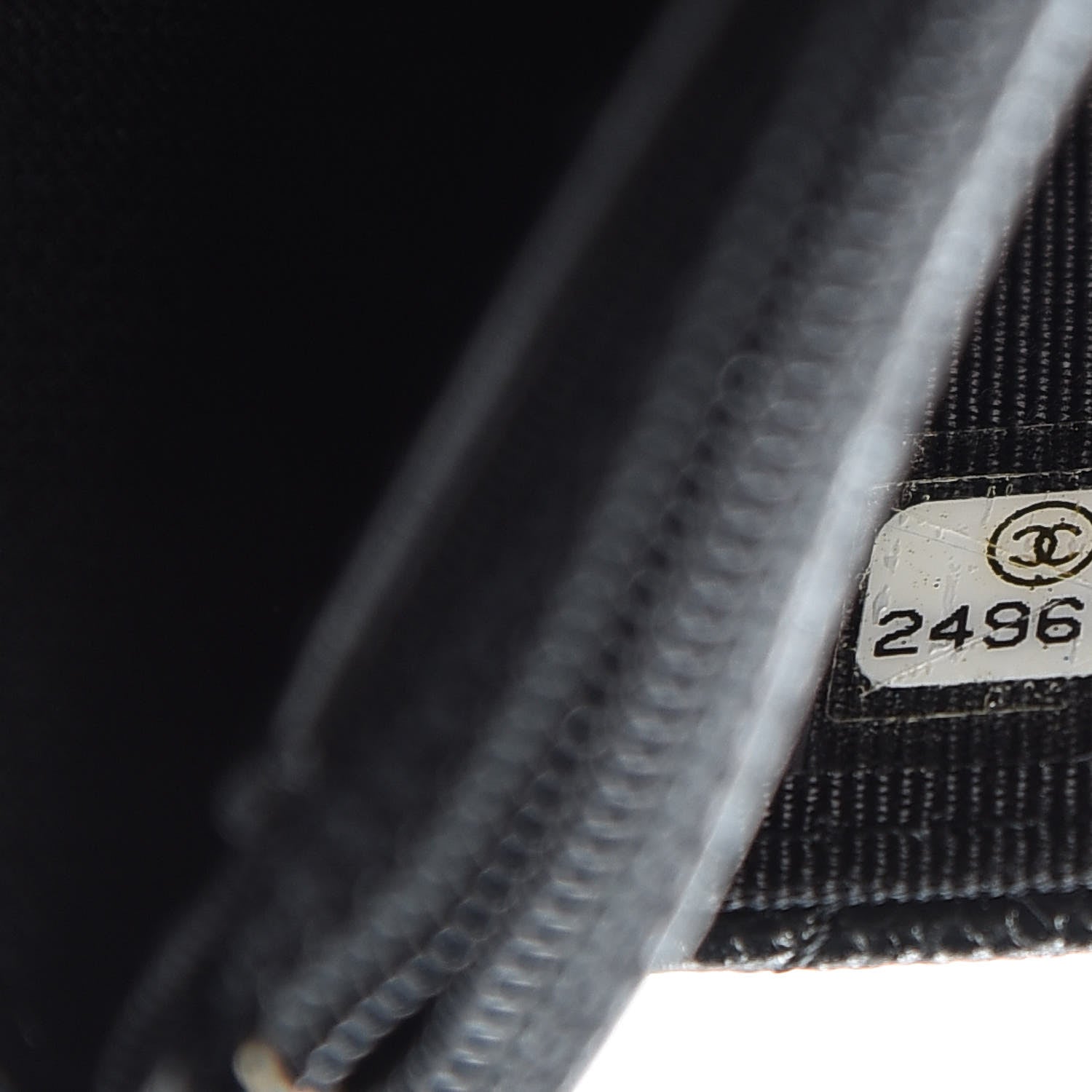 Chanel Iridescent Caviar Quilted Wallet On Chain WOC Black 8 of 14